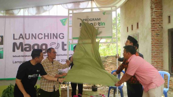 Dompet Dhuafa Lampung Luncurkan Program Maggotin, Inovasi Pendistribusian Ziswaf Solusi Atasi Sampah Organik