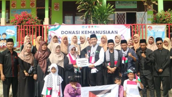 Peduli Palestina, SDN Beringin Raya Salurkan Donasi Melalui Dompet Dhuafa Lampung