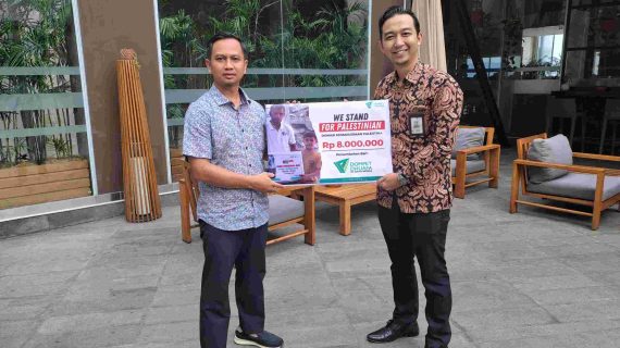 RS Griya Medika Tulang Bawang Donasi Palestina Lewat Dompet Dhuafa Lampung