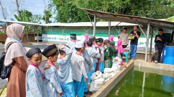 Wisata Edukasi Maggot, Siswa Yayasan Rasyid Sedayu Kunjungi Lokasi Program Dompet Dhuafa Lampung
