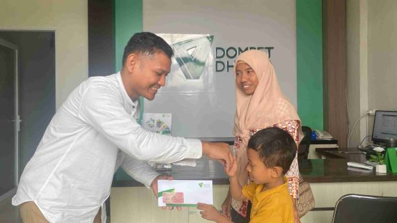 Dompet Dhuafa Lampung Bantu Ridho, Anak Penyintas Kelainan Jantung