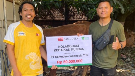 Sambut Iduladha, Samudera Indonesia Cabang Lampung Kolaborasi Kurban Bersama Dompet Dhuafa Lampung