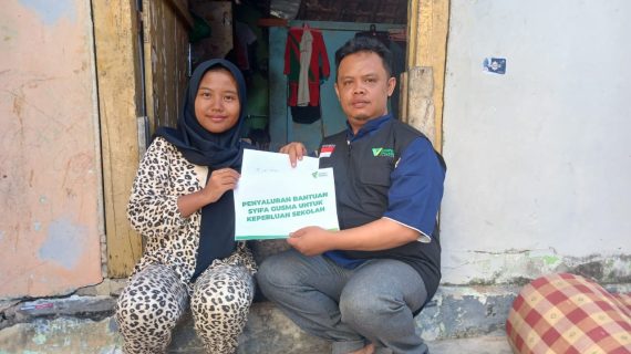 Dompet Dhuafa Lampung Bantu Kebutuhan Sekolah Syifa
