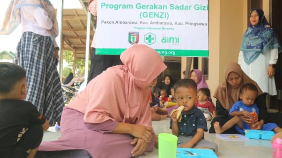 Tangani Gizi Buruk di Pringsewu, DD Lampung Hadirkan Pos Genzi