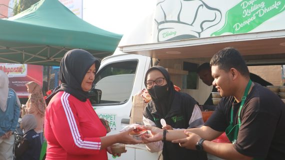 Dompet Dhuafa Lampung Hadirkan Dapur Keliling di Perayaan Pekan Menyusui Sedunia