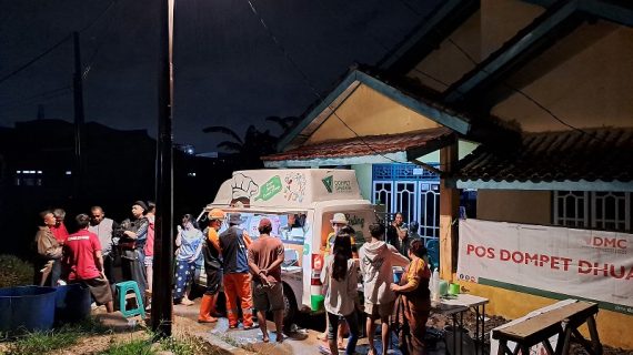 Dompet Dhuafa Lampung Respon Cepat Bencana Banjir Bandar Lampung