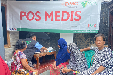Pasca Banjir, Dompet Dhuafa Lampung & Relawan Berikan Layanan Kesehatan