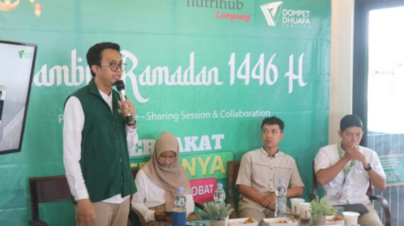 Welcoming Ramadan, Dompet Dhuafa Lampung Gelar Press Conference Paparkan Kebermanfaatan Zakat dan Ajak Kolaborasi