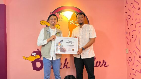 Peduli Palestina, Putra Baru (PB) Swalayan Serahkan Donasi Melalui Dompet Dhuafa Lampung