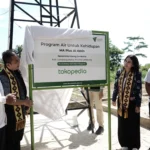 Dompet Dhuafa dan Tokopedia Hadirkan Kebutuhan Air Bersih Masyarakat Abung Surakarta Lampung Utara