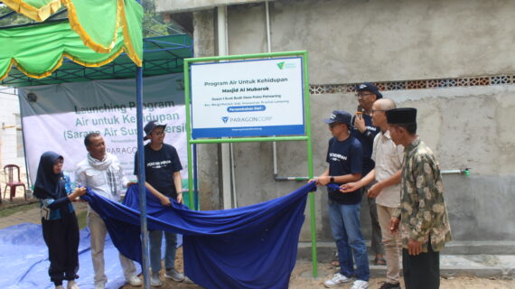 Dompet Dhuafa Lampung dan Paragon Hadirkan Kebutuhan Air Bersih Masyarakat Pulau Pahawang Pesawaran