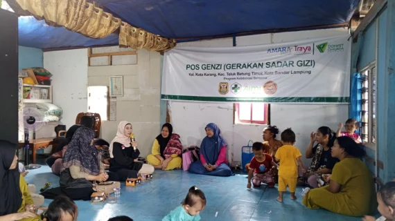 Dompet Dhuafa Lampung Laksanakan Monev Bulan Ketiga Program Pos Genzi Kota Karang